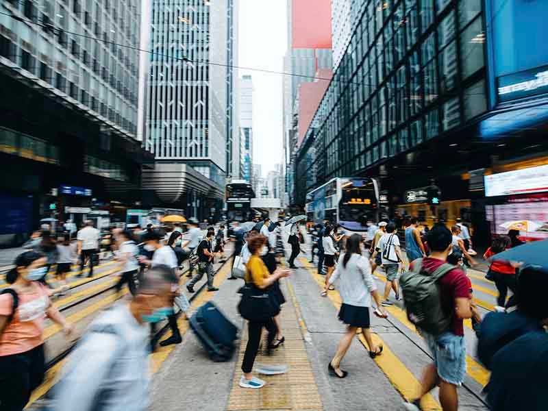 People walking on Street