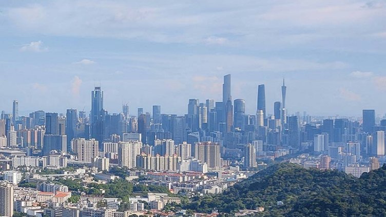 Aerial view of a city