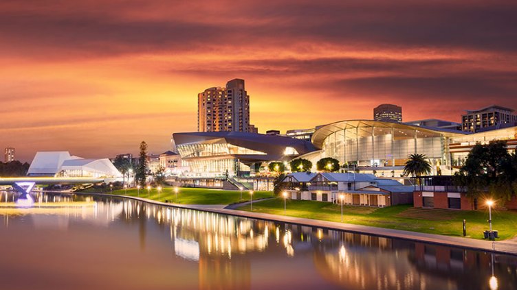 The Beautiful River Torrens in Adelaide